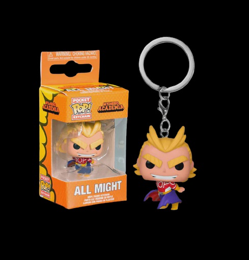 Funko Pop! Keychain Animation: My Hero Academia - All Might (Silver Age)